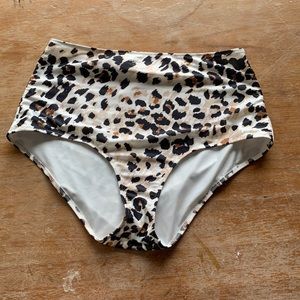 Cheetah Print Bikini bottoms from aerie